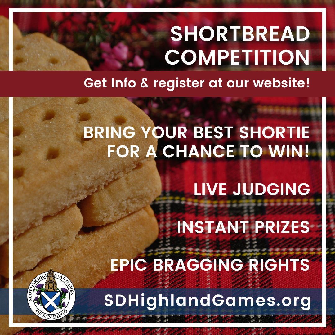 Scottish Shortbread Competition - San Diego Scottish Highland Games